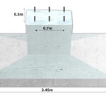 Fertigfundament FP1 (18 m - 20 m)