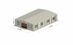 Stahlkonstruktion 12x24x4 (1 kN)