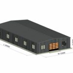 Stahlkonstruktion 12x30x5 (1,5 kN)