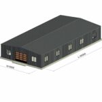 Stahlkonstruktion 8x30x4 (1,5 kN)