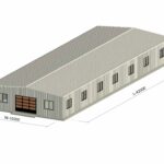 Stahlkonstruktion 15x42x5 (1,5 kN)