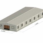 Stahlkonstruktion 20x42x4 (1,5 kN)