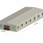 Stahlkonstruktion 20x42x5 (1,5 kN)