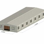 Stahlkonstruktion 8x42x4 (1 kN)
