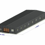 Stahlkonstruktion 12x48x4 (1 kN)