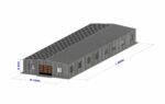 Stahlkonstruktion 15x48x4 (2 kN)