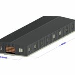 Stahlkonstruktion 20x48x5 (1,5 kN)