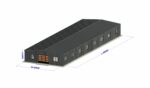 Stahlkonstruktion 20x48x6 (2,5 kN)