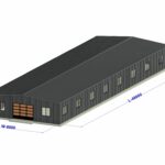 Stahlkonstruktion 8x48x4 (2,5 kN)